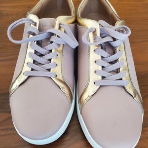 Fitflop Pink and Gold Sneakers